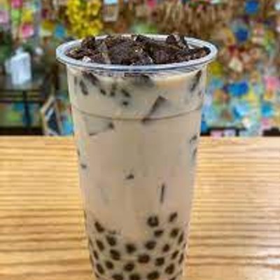 Rite crumbs milk tea with pearl