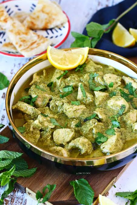 Mutton Green Chili Lemon