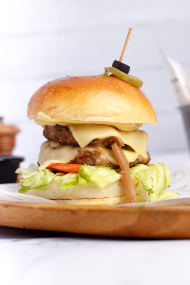 Sasha Double Double Burger