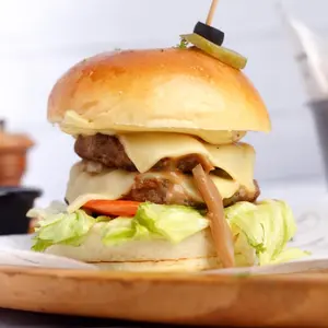 Sasha Double Double Burger