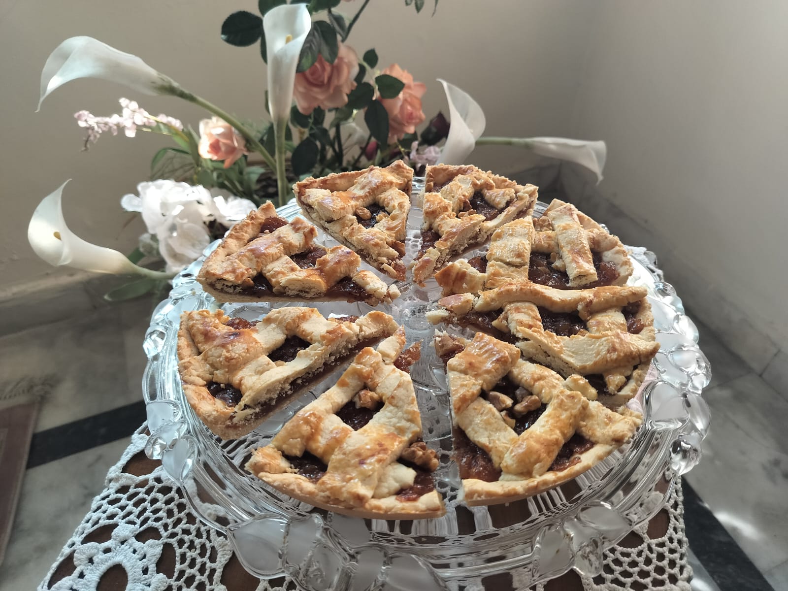 Apple Pie With Walnuts (Slice) - 11228