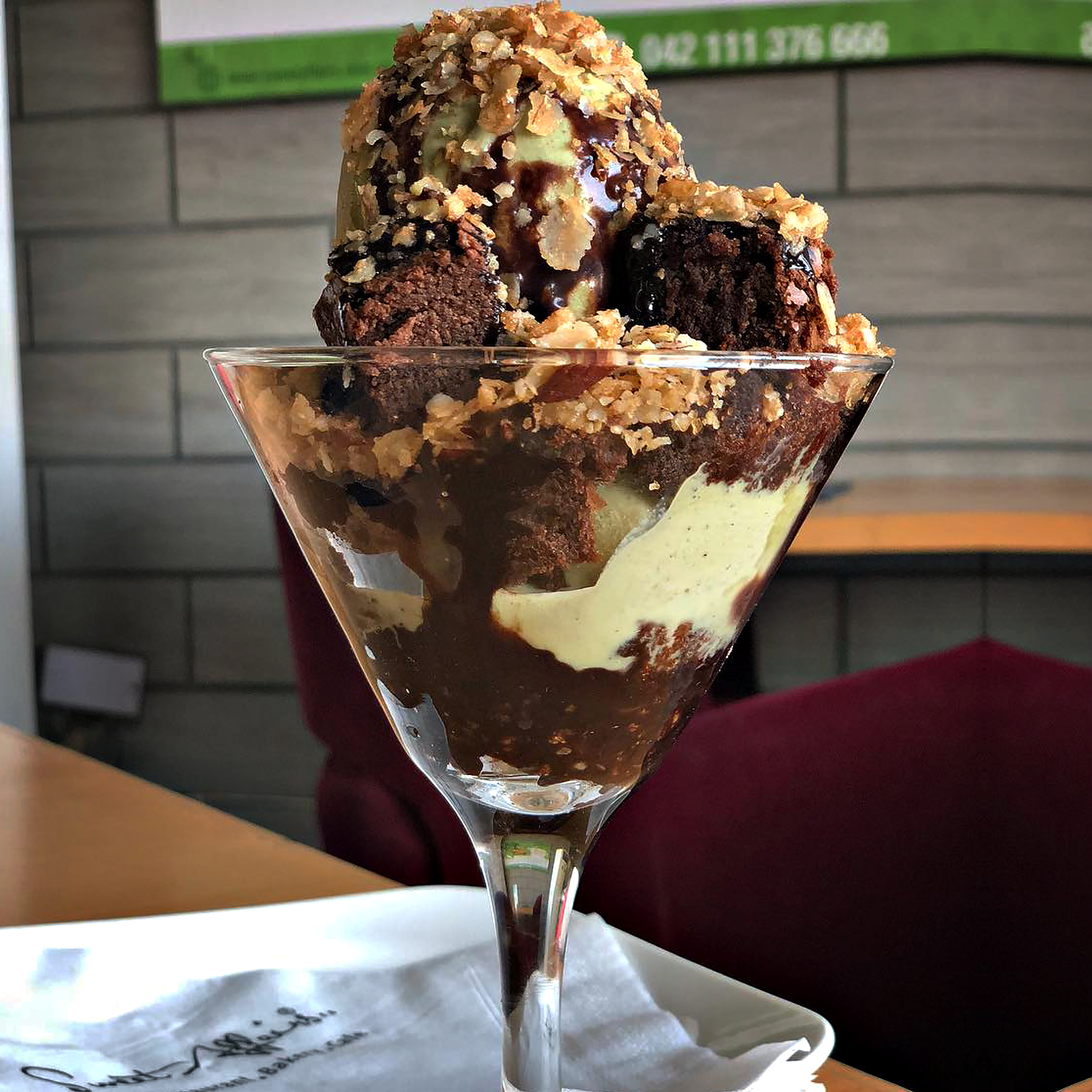 Crunchy Gelato Sundae
