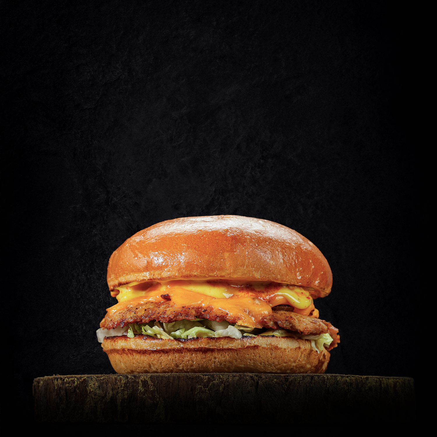 Smash Chicken Burger