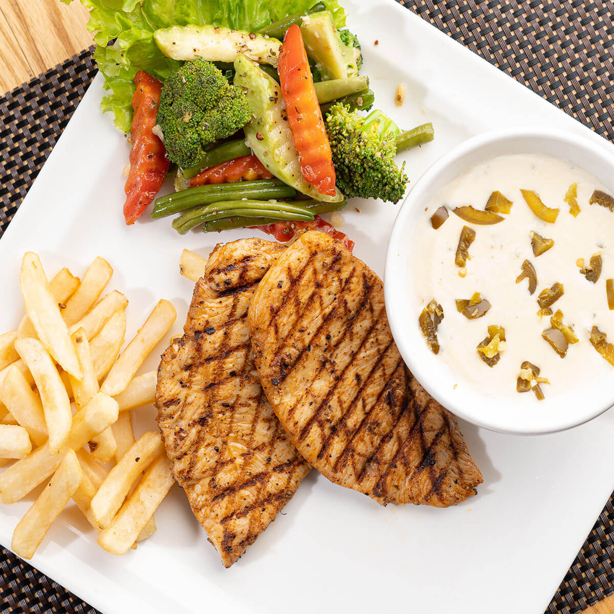 Jalapeno Chicken Steak