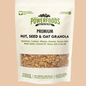 Premium Nut and Seed Granola (300g) - 11389