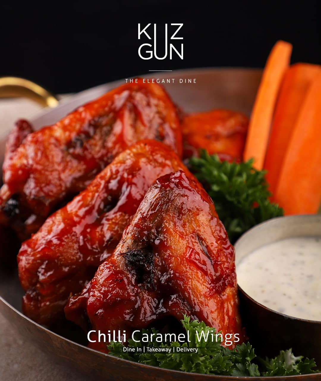 Chili Caramel Wings