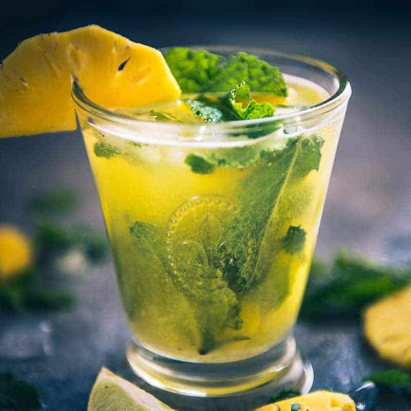 Hot Chili & Pineapple Mojito