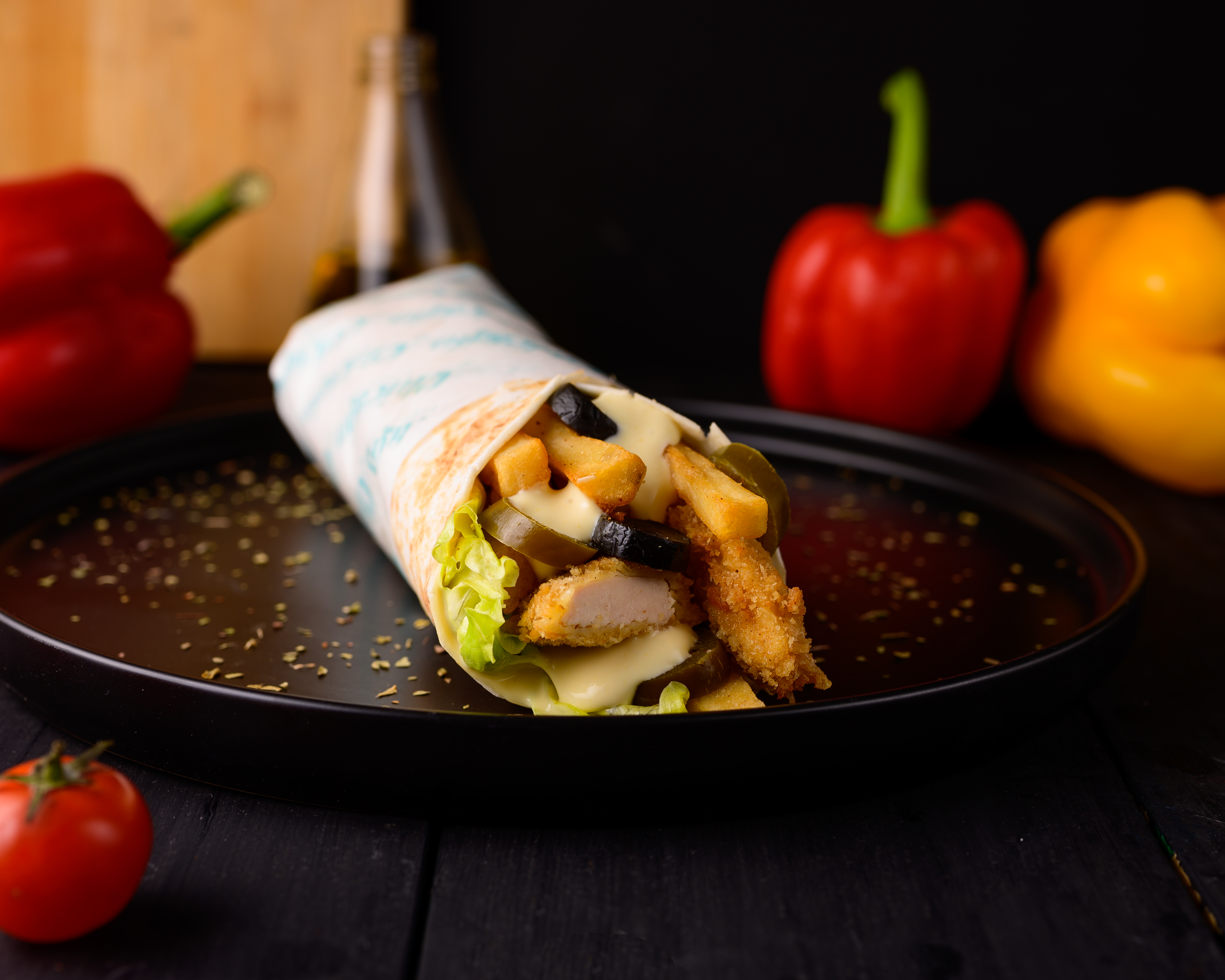 Chicago Chicken Crunch Wrap