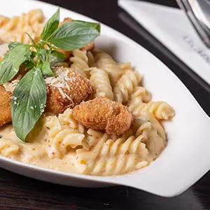 Popcorn Chicken Pasta