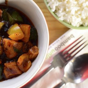 Beef in Black Bean Sauce