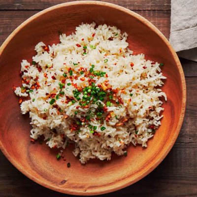 Sticky Garlic Rice