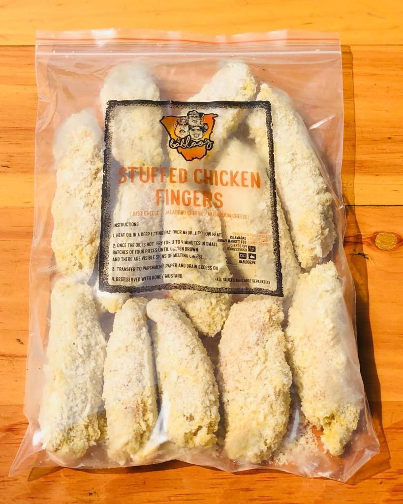 Stuffed Chicken Fingers Cheese 12 Pcs - 10253