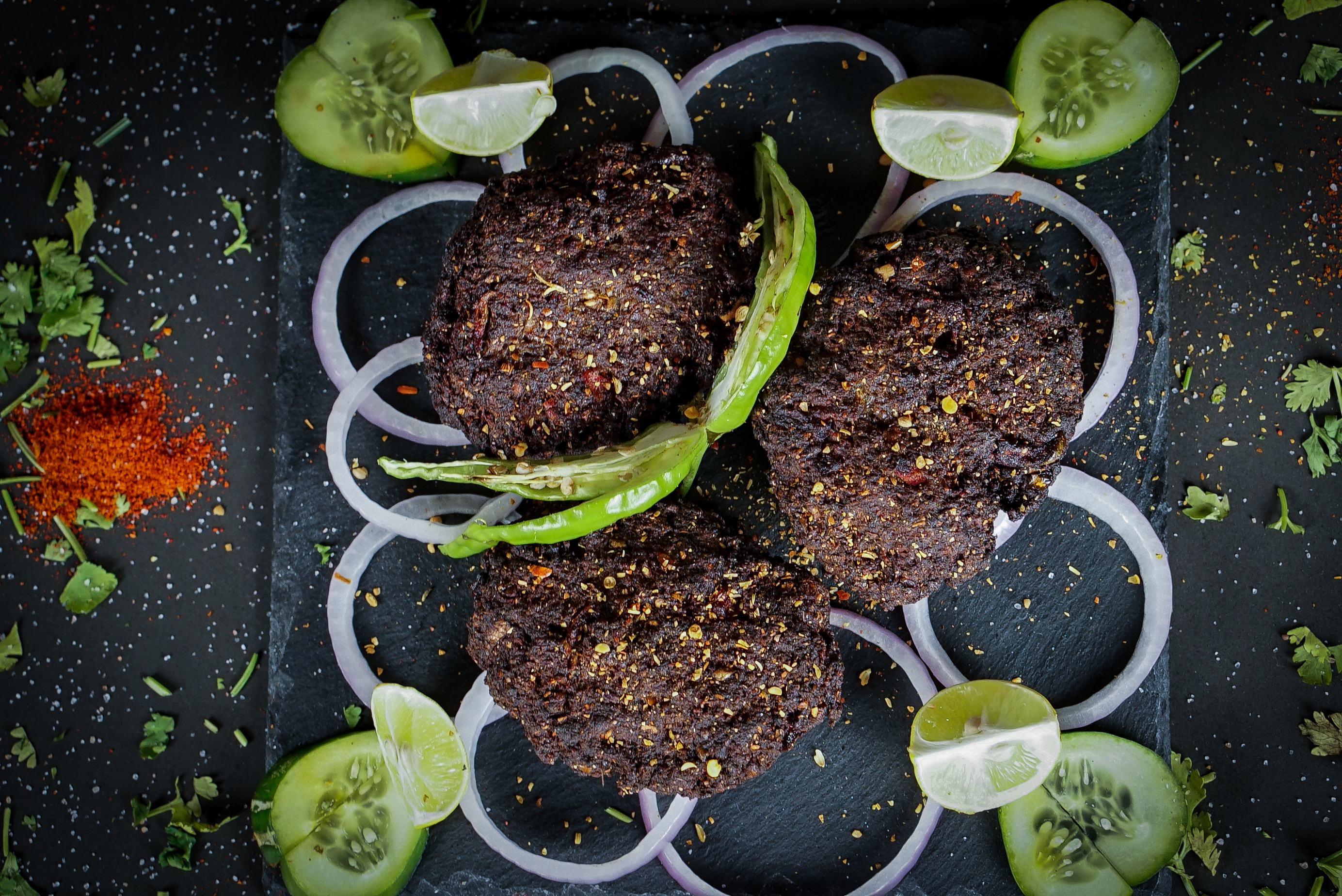 Chapli Kabab Plate (3pcs)
