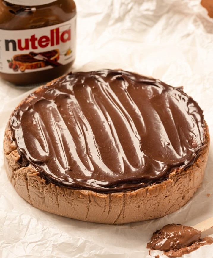 Nutella Cloud Cheesecake Slice - 12827