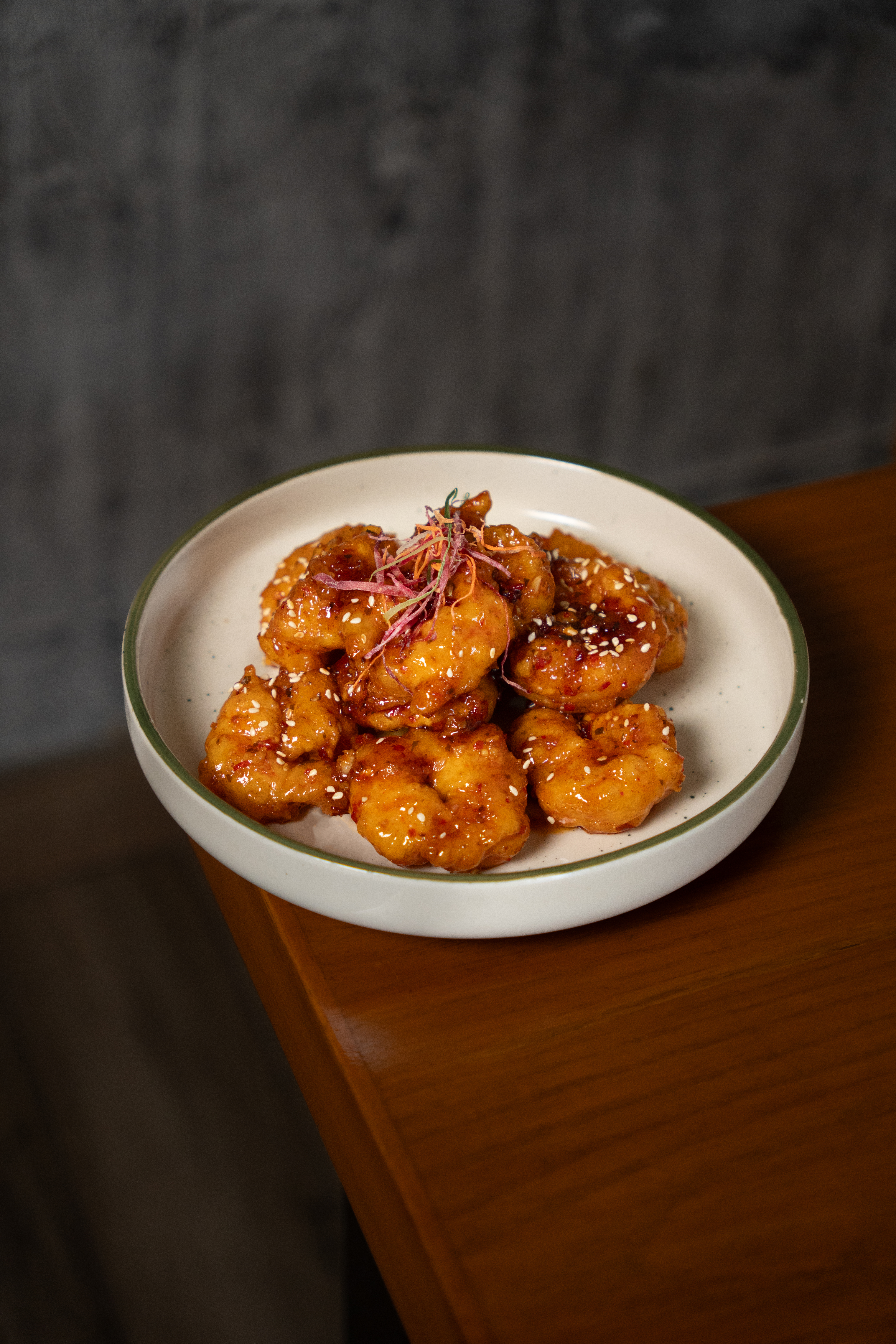 Lemon Grass Honey Prawn