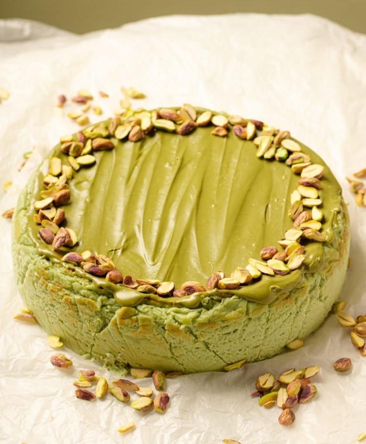 Nutty Pistachio Cheesecake Slice - 12824