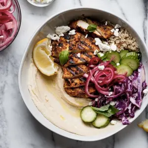 Hummus Shawarma in Chicken