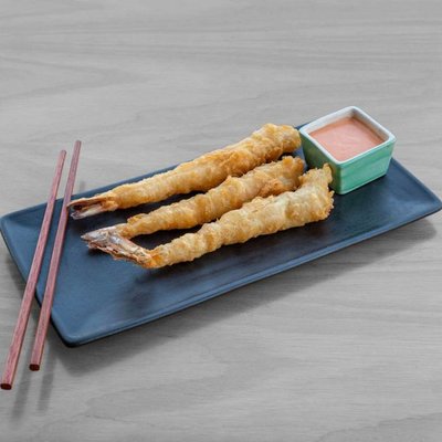 Fiery Tempura Prawns