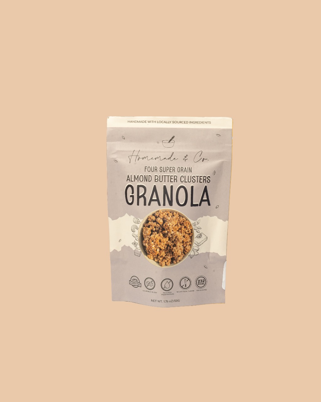 Almond Butter Clusters Granola - 105