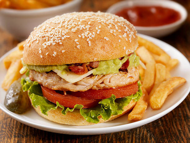 Chicken Patty Burger