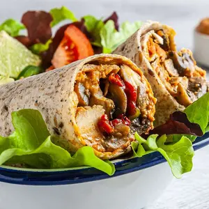 Kebab Roll XL Cheese & Mushroom