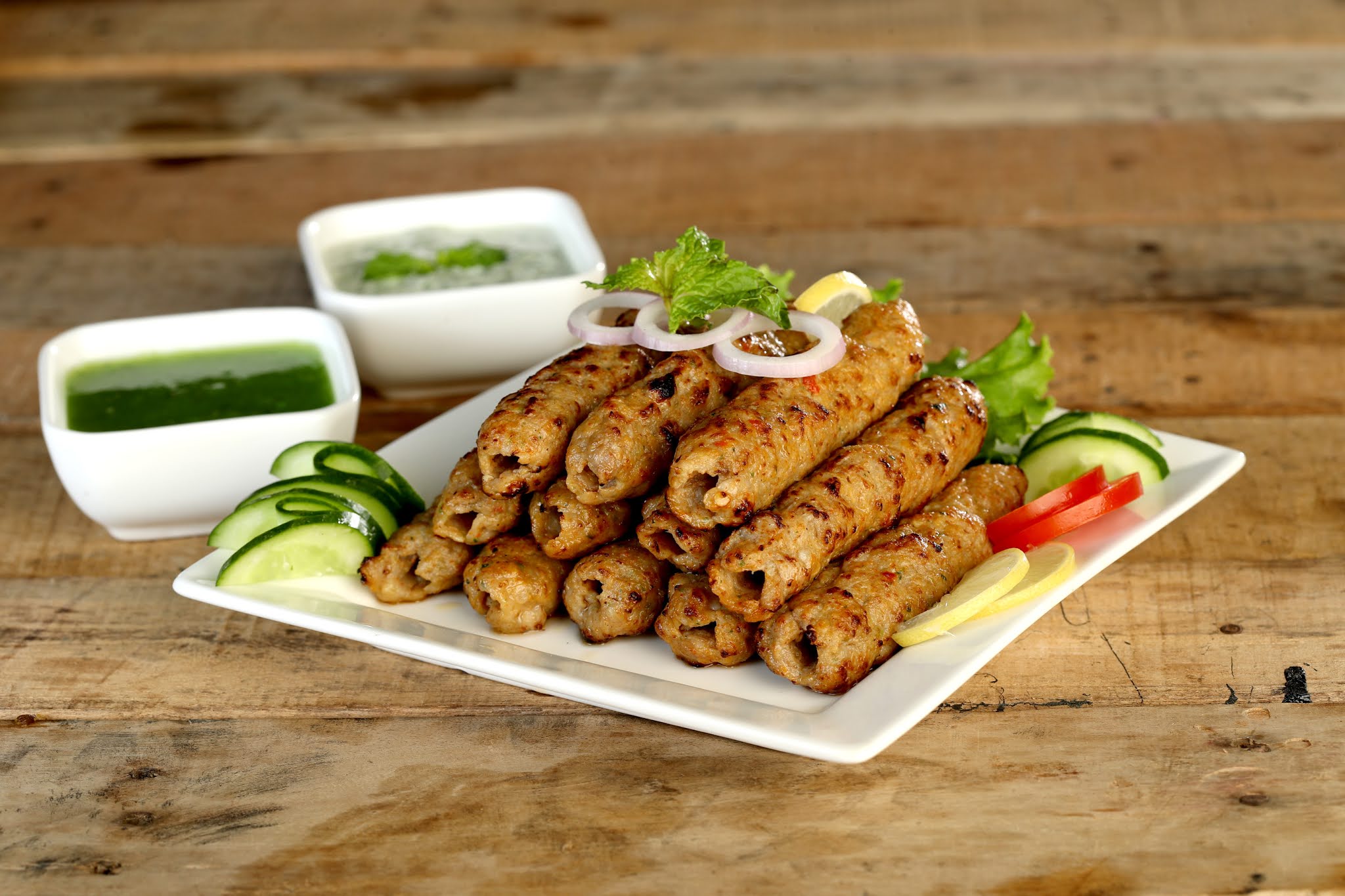 Chicken Seekh Kebab (dry)