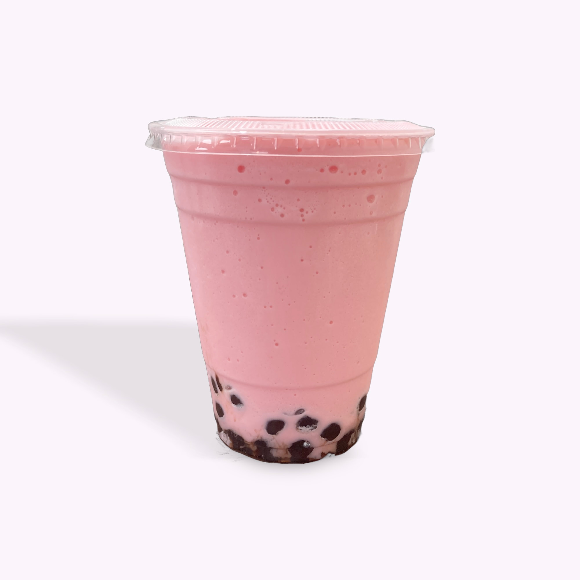 Strawberry fresh milk with pearl