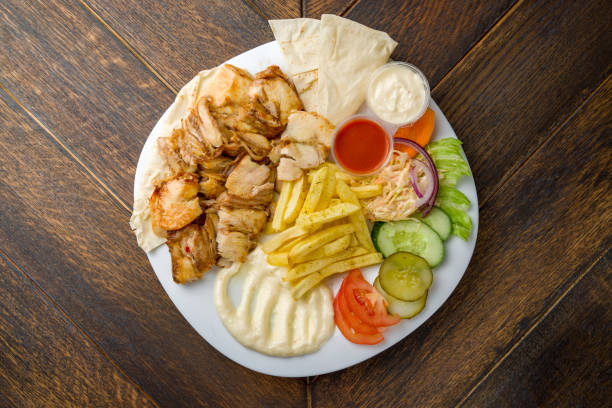 Platter Shawarma with Cheese