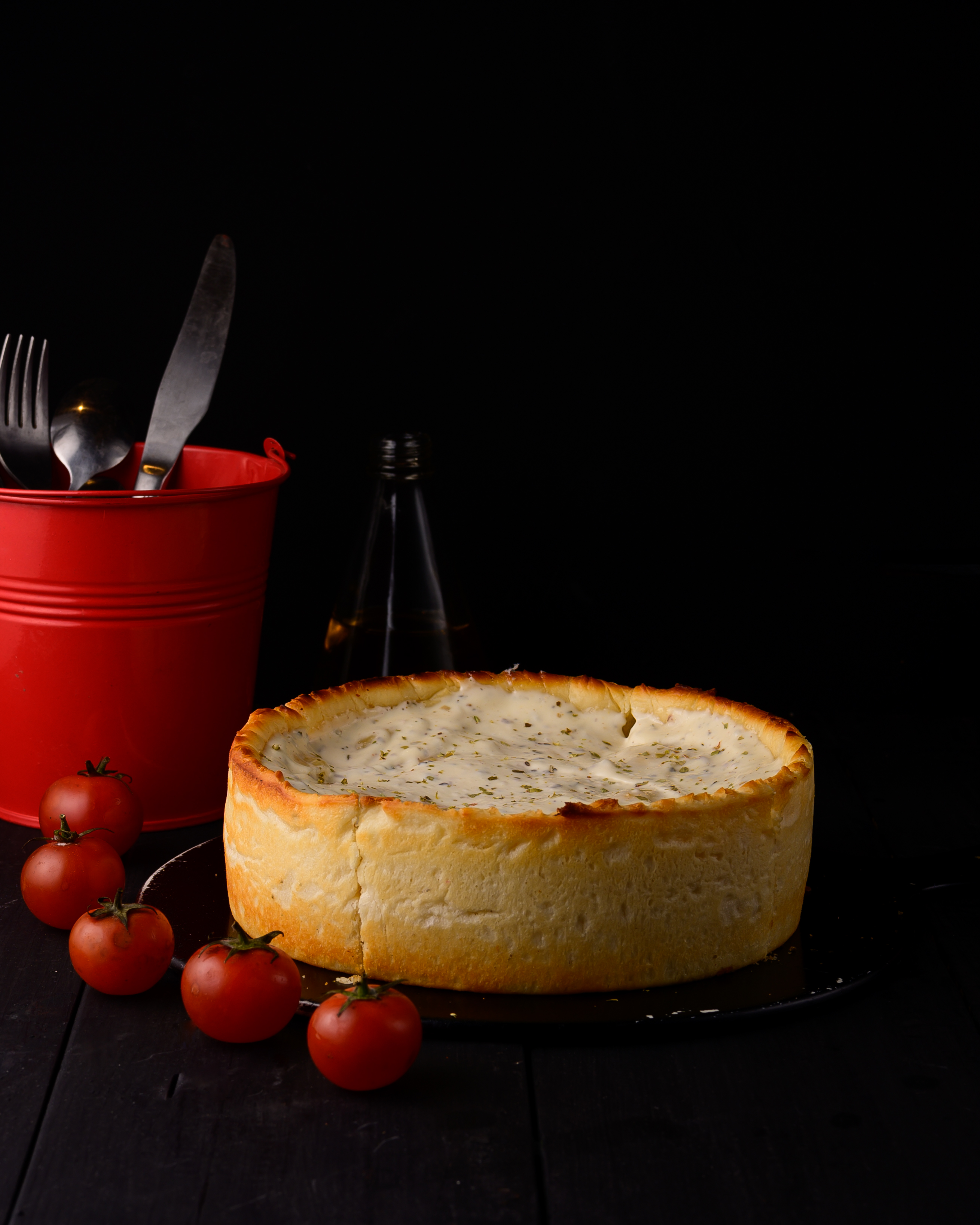 Peri Peri Deep Dish Pizza