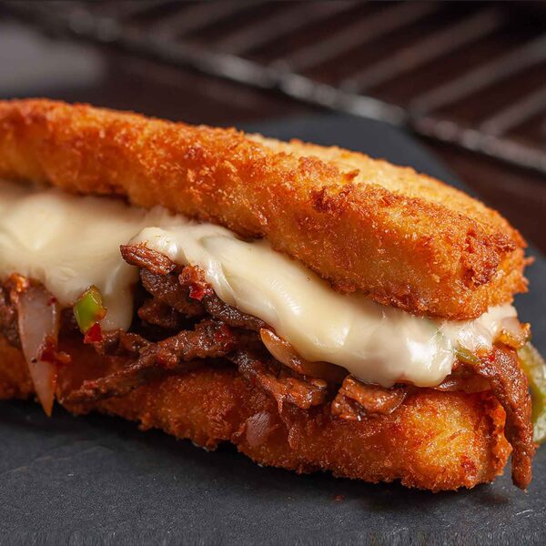 Mac N Cheese Steak Sandwich