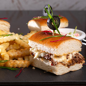 Shredded Beef Sliders