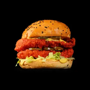Jumbo Hot Chicken Burger