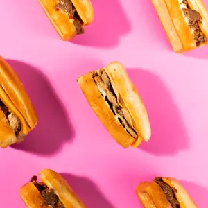 Grilled Chicken and Turkey Bacon Melt Bite Sized - 11069