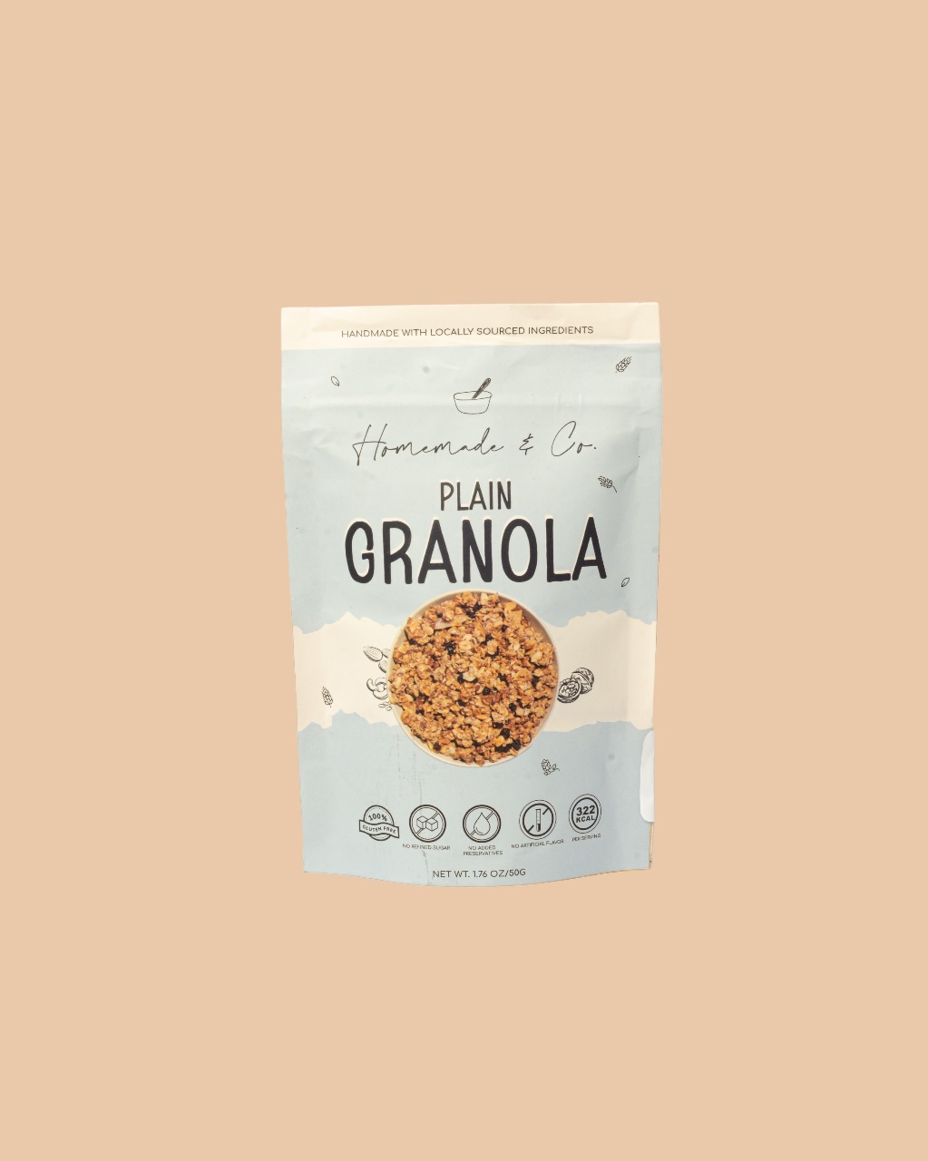 Plain Granola  300g - 10118