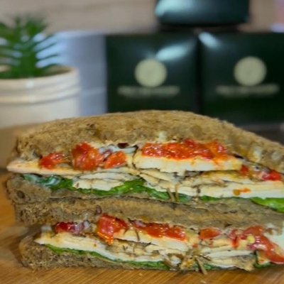 Roasted Red Bell pepper sandwich - 12715