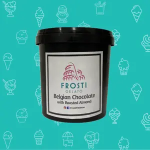 Belgian Chocolate With Almond Ice Cream - 12047