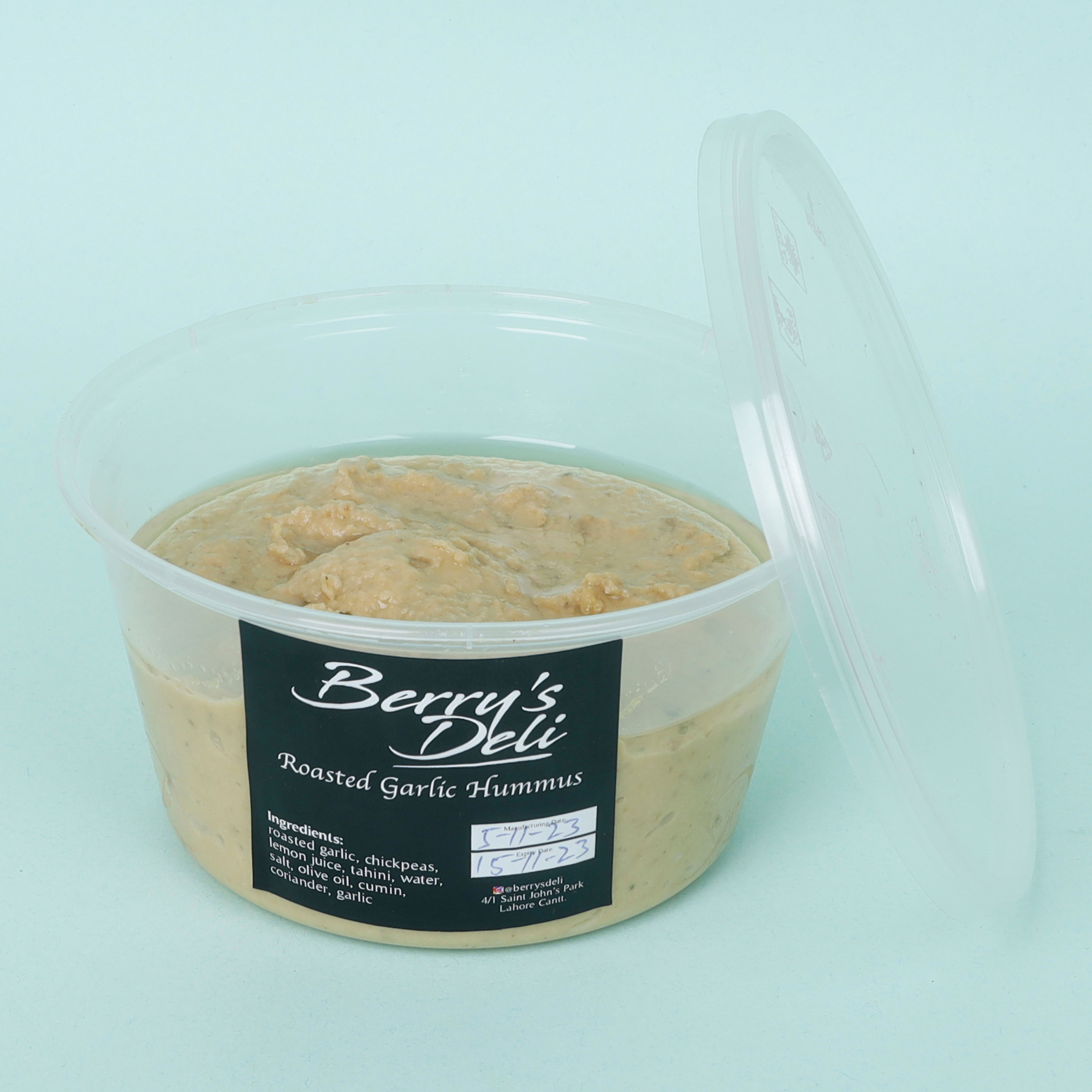 Roasted Garlic Hummus 250g - 11502