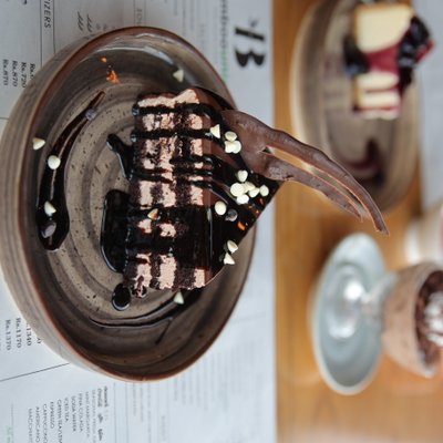 Chocolate Cake Slice