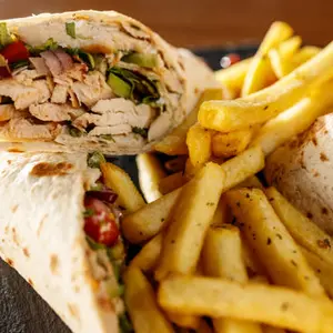 Malai Boti Shawarma Platter