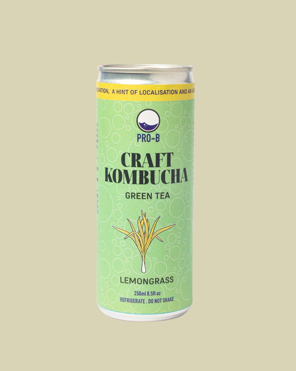 Green Tea Lemongrass Kombucha - 10927