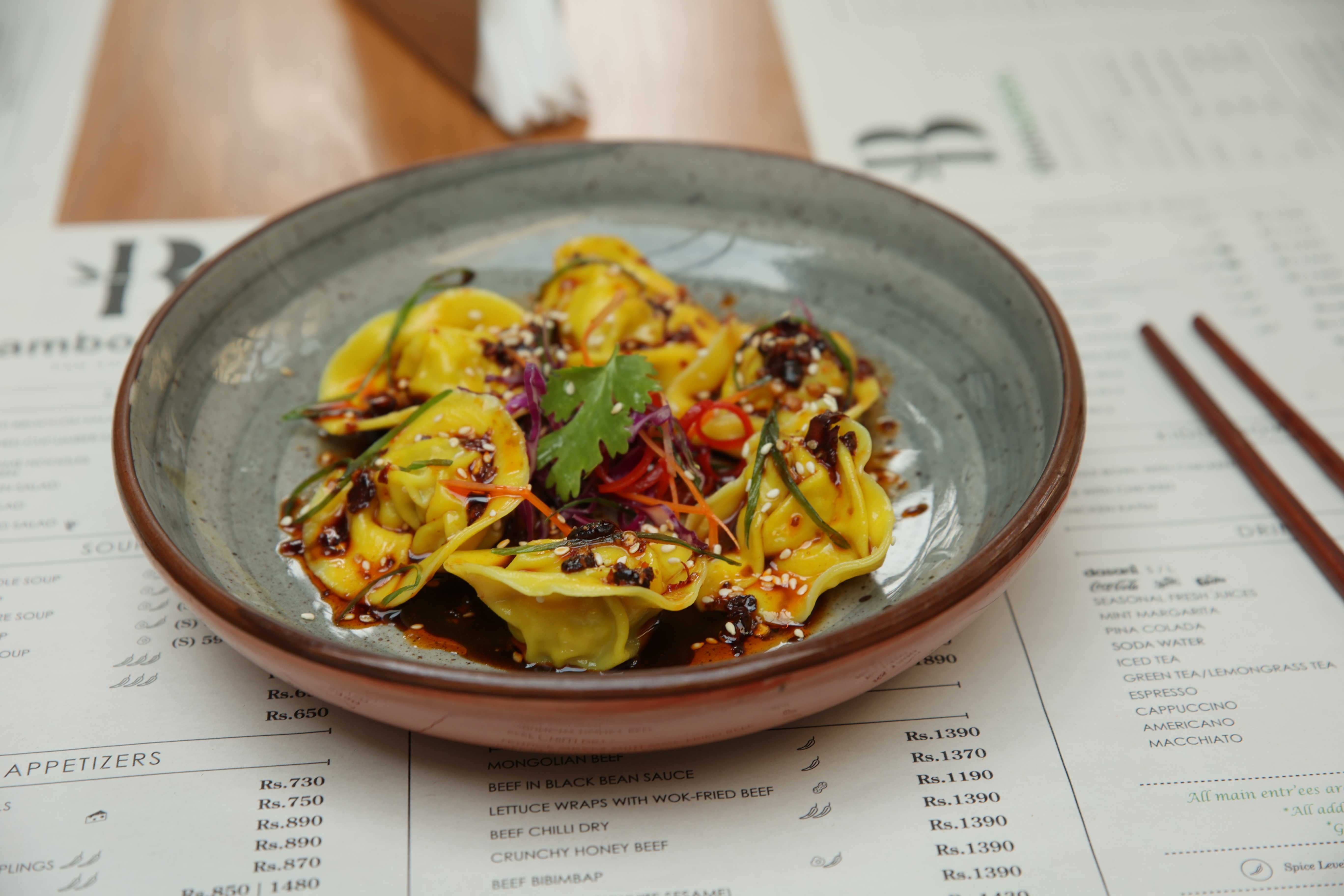 Sichuan Wonton Dumplings