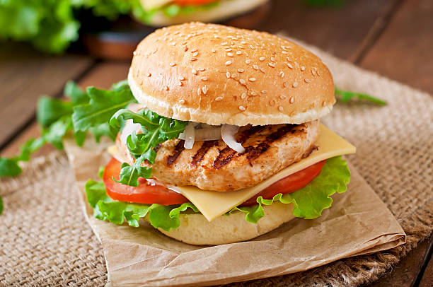 Thai Chicken Grilled Burger