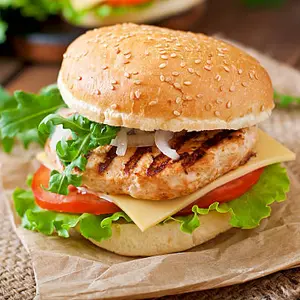 Thai Chicken Grilled Burger