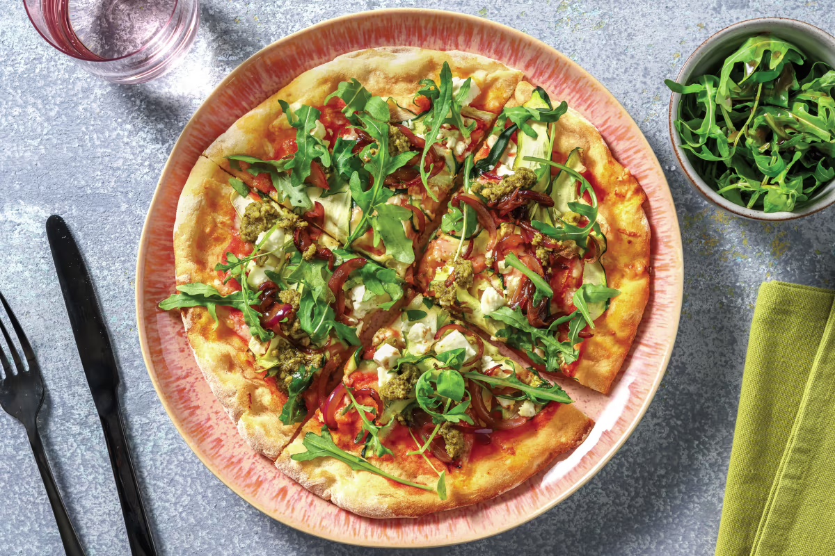 Rocket & Pesto Pizza