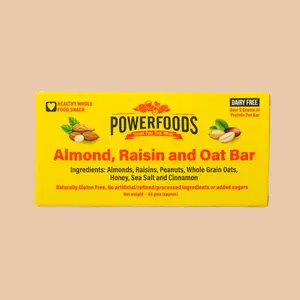 Almond Raisin & Oat Bar - 11401