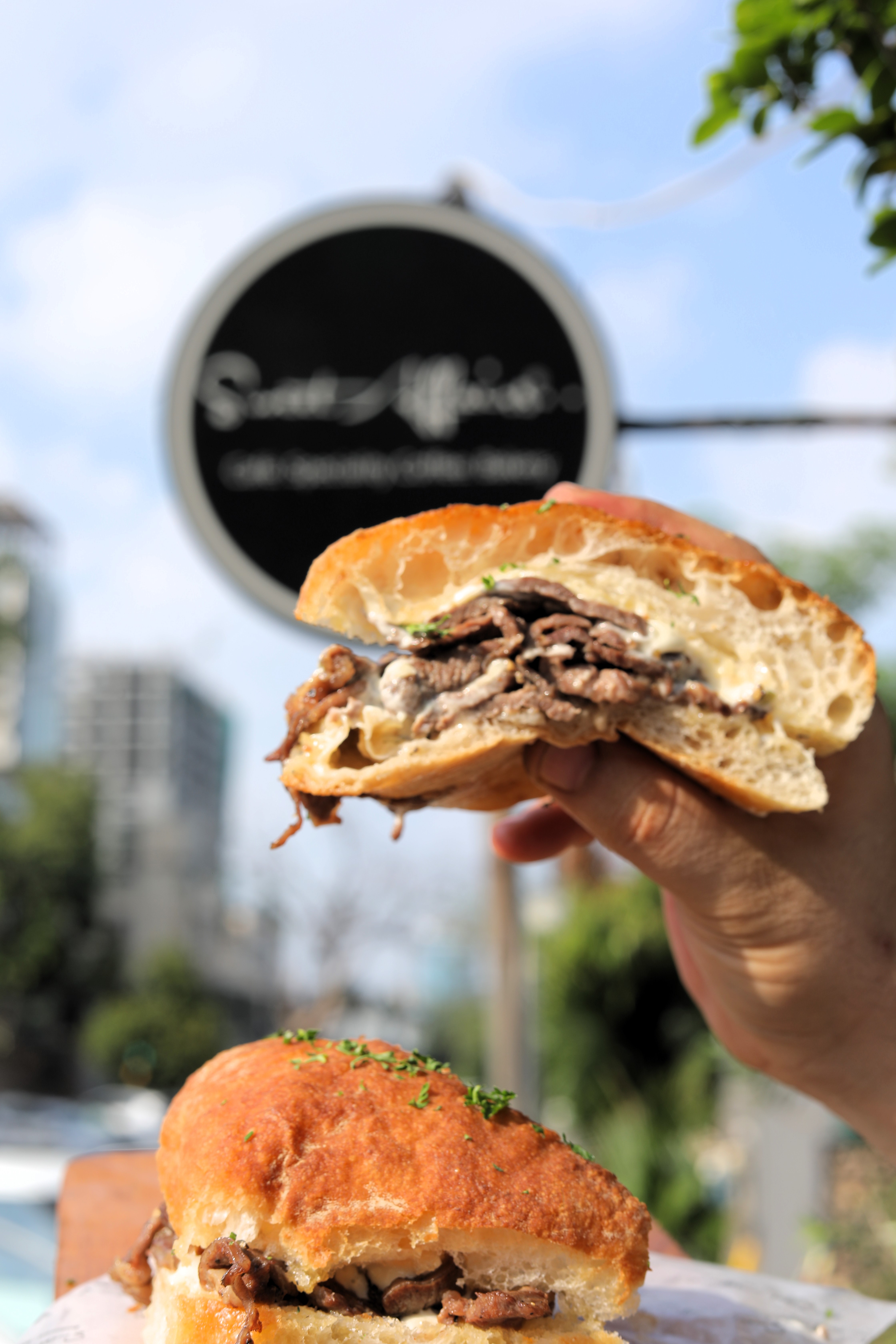 Beef Scallopini with Truffle Mayo