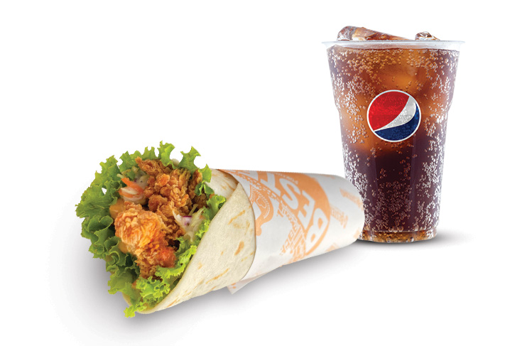 Frito Wrap +Reg Drink