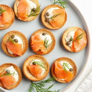 Smoked Salmon Canapes