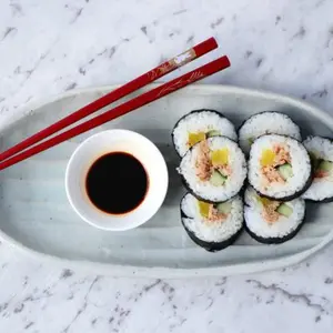 Sushi with extra spice