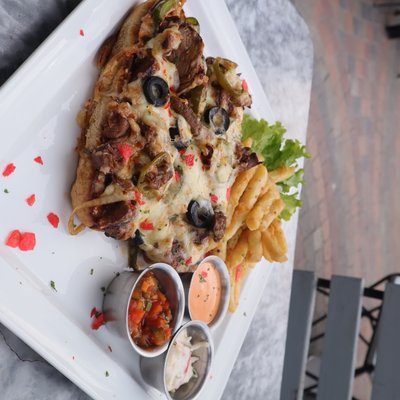 Philly Steak Beef Sandwich 